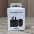 Samsung Original Official 25W Super Fast Charger PD USB-C Adapter For S21 S22 Note 10 Note 20 Note 21 S10 5G S10 Lite S20. 
