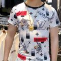 Men's T-Shirt and Shorts - Perfect for summer - stylish and trendy T-shirt and shorts. 