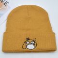 Pokemon Snorlax Ditto Psyduck Beanies Women Winter Warm Hat Anime Solid Color Funny Embroidery Cap for Men Knitted Bonnet Uni. 