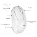 Logitech M240 Silent Bluetooth Wireless Mouse-Off White. 