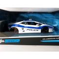 Maisto 1:24 W/B - Authority - Lamborghini Huracan Lp 610-4 Police. 