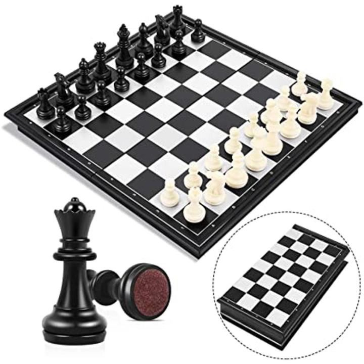 Magnetic Chess Set Board Game Set Foldable Magnetic Chess Game For Adults, Eye Protection, Waterproof And Fall Hard, board For Children Training And Competition,