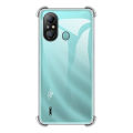 itel A49 Back Cover Transparent Extra Bumper Anti Shock Soft Crystal Clear Case For itel A49. 