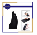 KeepSmiling Artist Drawing Two Finger Gloves For Drawing Tabs Paper Sketching Display Art Painting Pad Pencil Graphics. 