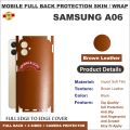 SAMSUNG A06 FULL BACK 360 premium Protection Skin Wrap full cover Premium Quality. 