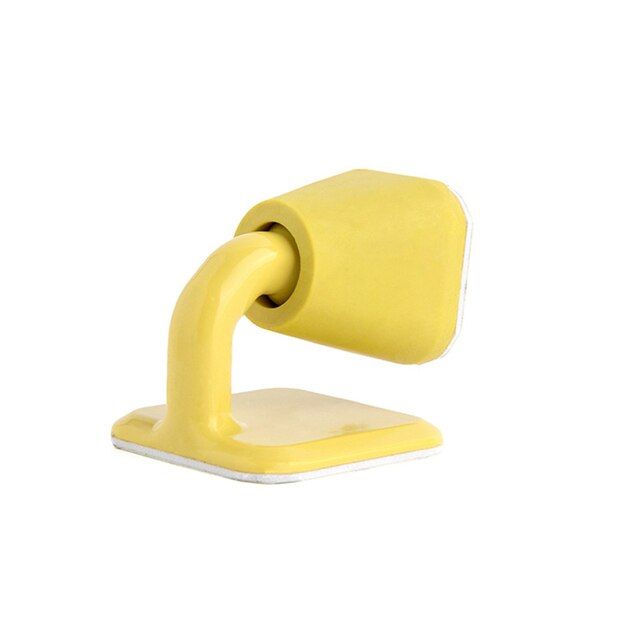 Mute Non-Punch Silicone Door Stopper Touch Toilet Wall Absorption Door Plug Anti-Bump Door Holder Gear Gate Resistance Door Stop