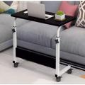 New Bedside Lifting Computer Laptop Table Movable Height Adjustable table Wood+Metal Frame Modern Simple Laptop Table Stand Desk. 