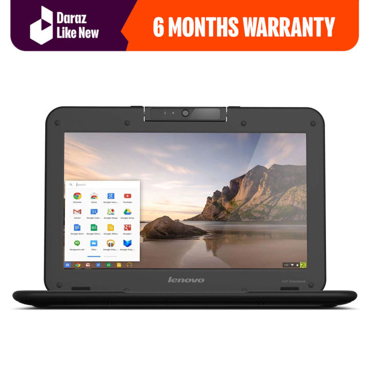 Daraz Like New - Lenovo Chromebook N21 | 4GB RAM | 16GB Storage | 11.6″ Display | Rotatable Webcam | 8 Hours Battery | FREE LAPTOP BAG