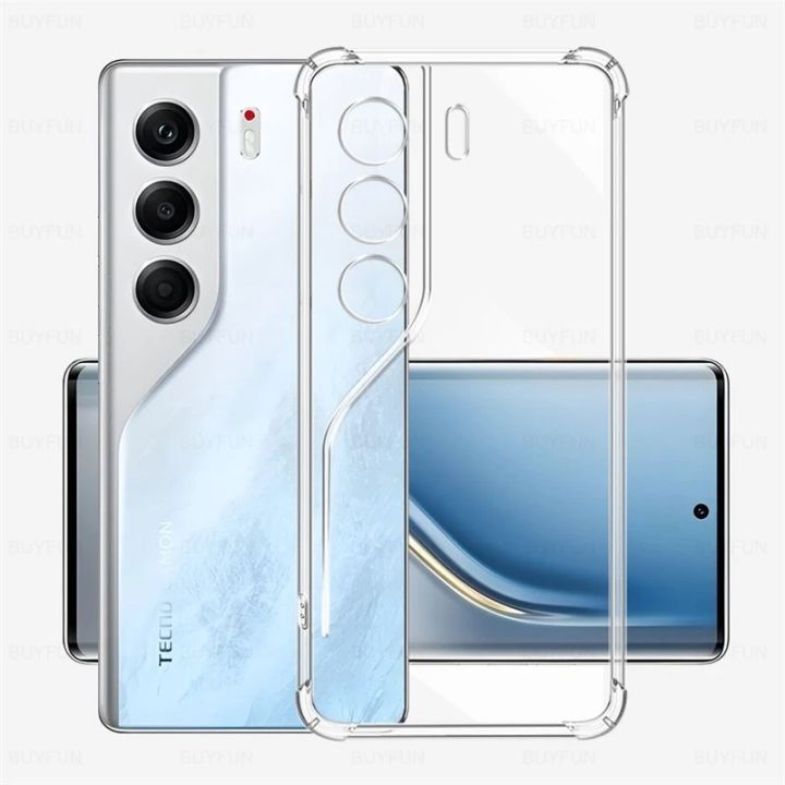 "Tecno%20Camon%2040%20pro%205G%20Transparent%20Back%20Cover%20with%20Anti-Dust%20Plug,%20Anti-Slip%20Grip%20&%20Soft%20No%20Corner%20Bumper%20Case"%20-%20Image%203