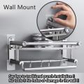 Self Adhesive Wall Screw Hooks, Punch-Free Wall-Mounted Screw Hook,Seamless Hooks for Home, Kitchen, Bathroom No Nails Drill, Waterproof, Transparent. 