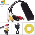 Easy Cap USB 2.0 Capture Card  For Video TV DVD VHS Audio Capture Card 3 in 1 VHS to DVD Adapter Converter PC PS3 Xbox. 
