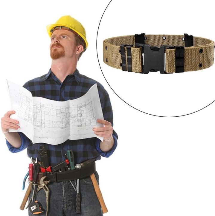Quick%20Release%20Security%20Guard%20Web%20Belt%205.5Cm%20Width%20%20Belt%20Nylon%20Web%20Firm%20Uniform%20Belt%20-%20Khaki%20-%20Image%204