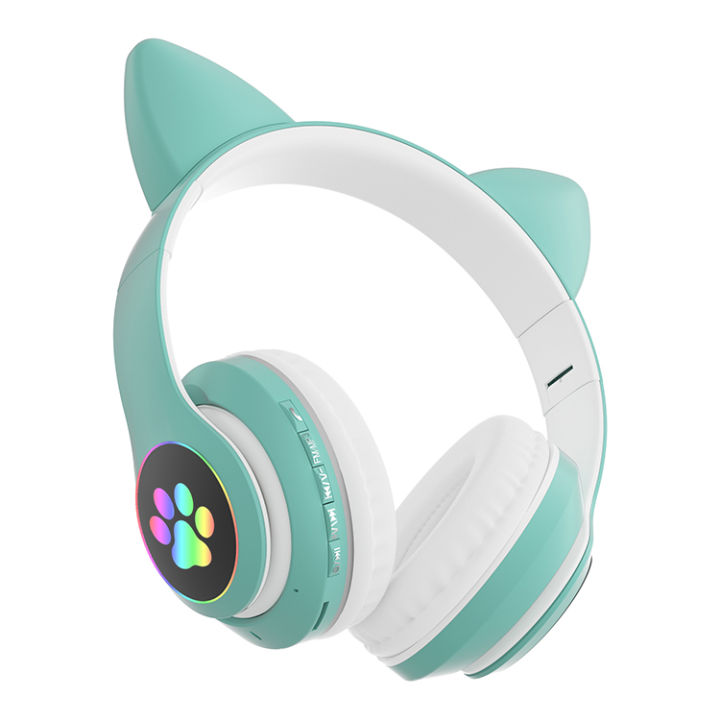 Cat%20Headphone%20/%20P47%20Ear%20Wireless%20Bluetooth%20Headphones%20-%20Glowing%20LED%20Light-Up%20Foldable%20Headset%20for%20Kids%20and%20Adults%20-%20Image%204
