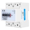 Single Phase Meter DDS1891 High Accuracy 4P LCD Electricity Rail Energy Meters 50Hz 230V. 