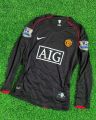 Cristiano RONALDO 7 MANCHESTER United 2008 Champions League Final Shirt Long Full sleeve. 