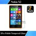 2Pcs Nokia X2 Front Screen Protector - Tempered Glass. 