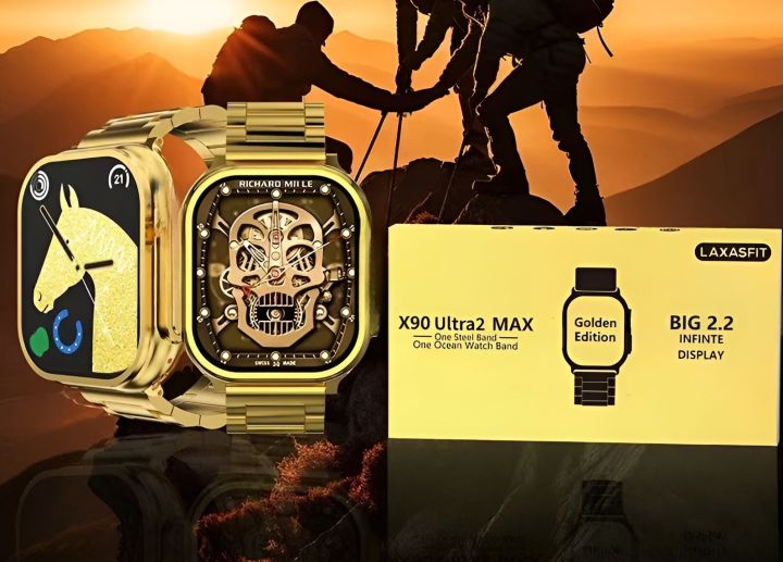 X90%20Ultra%202%20Max%20Golden%20Edition:%20Bluetooth%20Calling,%20Wireless%20Charging,%20Fitness%20Tracker%20Smartwatch%20with%202%20Straps%20x90%20ultra%202%20max%20(Black%20or%20golden)%20-%20Image%202