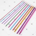 10 Pcs Long Straight Tunisian Afghan Crochet Hook Set. 