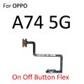 Power ON OFF Mute Switch Control Key Volume Button Flex Cable Parts For OPPO A54 A53s A53 Global A52 A74. 