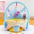Baby Support Seat Soft Plush Chair Learning To Sit Stuffed Doll Toys Cartoon Travel Seat. 