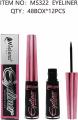Mielena Water Proof Matte Liquid Eyeliner, Eye Makeup Eyeliner, Waterproof, Smudgeproof, Longwearing Eye Makeup with Ultra-fine Tip, Black.. 