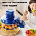 Automatic Electric Garlic Peeler Machine - Rechargeable Mini Food Processor & Fruit Peeler - Household Garlic Skin Remover Tool. 