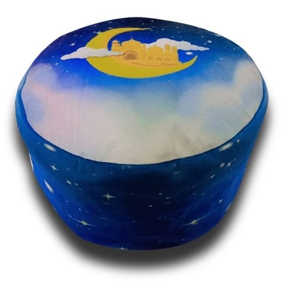 SERENE MOONLIGHT RINTED PRAYER CAP