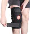 Compression Comfort Imported Nylon Knee Support with Strap. 
