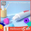 HelloWorld Toothpaste Topper Simple to Use Kids Toothpaste Dispenser Squeezer Lid. 