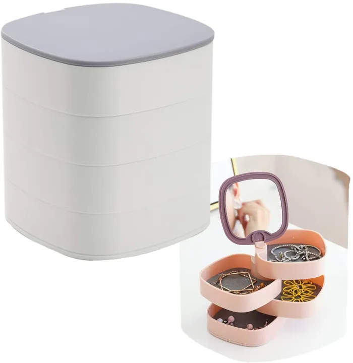 Jewelry%20Organizer%20Box%20with%20Mirror%20360%20Degree%20Rotating%20Earring%20Organizer%20Jewelry%20Storage%20Box%204-Layer%20Jewelry%20Accessory%20Storage%20Tray%20for%20Necklace%20Earring%20Bracelet%20-%20Image%203
