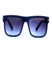 Black Polycarbonate Lens Classic Sunglasses. 