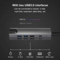 Type-c to HDMI PD 5-in-1 notebook docking station usb3.0 hub hub. 