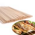 Pack of Wooden Bamboo Shashlik Sticks - BBQ Bamboo Sticks - 12 Inch. 