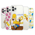 Homer Simpson Silicone Cover For Apple IPhone 15 14 13 12 Mini 11 Pro XS MAX XR X 8 7 6 6S 5 Plus SE Transparent Phone Case Homesickneisi. 