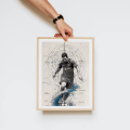 Lionel Messi Sketch Style Poster With Frame | Wall Art | Home Decor | Gift For Football Lovers Messi wall art, Messi glass poster, Messi framed poster, Lionel Messi sketch, football wall decor, Messi artwork, Messi gift, Messi fans decor, football. 