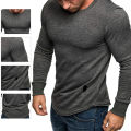 Men Shirt Comfy Wear Resistant Spring Base Shirt. 
