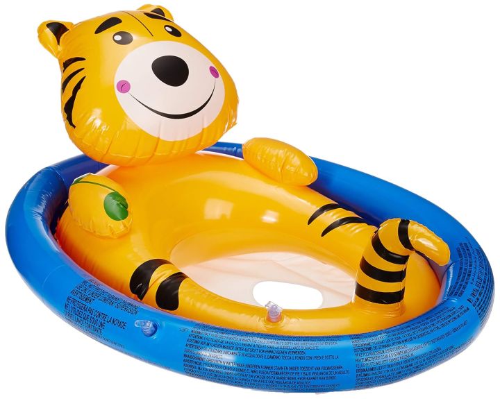DealBindaas Inflatable Lil Kiddie Animal Pool Float Tiger, Kids Enjoy ...
