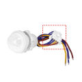 PIR Infrared Motion Sensor Switch 110/220V Auto on Off Light Switch PIR Sensor Detector Light Switch Led Sensitive Night Lamp. 