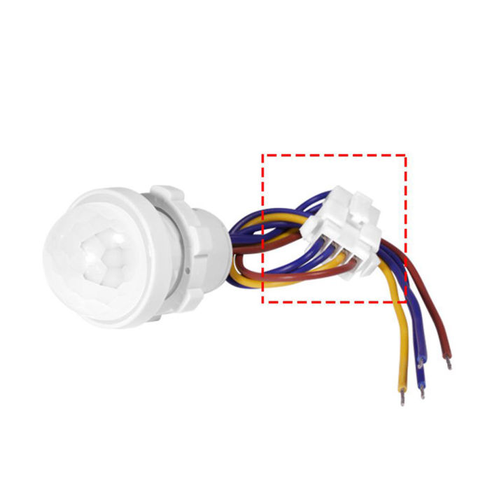 PIR Infrared Motion Sensor Switch 110/220V Auto on Off Light Switch PIR Sensor Detector Light Switch Led Sensitive Night Lamp