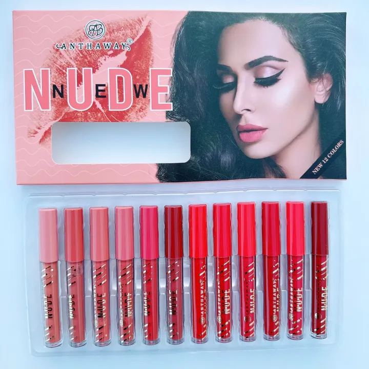 ANTHAWAY%20-%20Pack%20of%2006%20&%2012%20Matte%20Liquid%20Lipglos%20Set%20-%20New%20Nude%20Lipgloss%20Set%20-%20Image%204