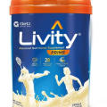 Livity Milk Nutrition Powder | 400 gm in Tin Pack| Vanila And Choclate Flavour. 