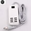 USB Hub EU US Plug 6 Ports USB Charger 5V 3A Wall Adapter Mobile Phone Charging For iPhone iPad Samsung With Switcher. 