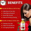 Hibiscus Oil (30 ml) - Premium Quality Hibiscus Oil for Skin and Hairs:. 
