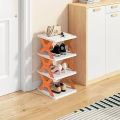 Stackable Shoe Rack with 2,3, 4, 5, Layers, Shoe Rack Organier, Shoe Rack Organier Plastic With Cover, Shoe Rack Plastic, Multi-Layer Storage Box for Shoes - Plastic Space-Saving Cabinet, Ideal Shoe Storage Solution for Entryway, Closet, Hallway. 