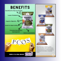 Pack Of 5 Seeds For Seed Cycling And PCOS (Chia Seeds 50 g, Flax Seeds 200 g, Sesame Seed 200 g, Sunflower Seeds 100 g, Pumpkin Seeds 100g). 