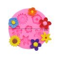 Fly Leaf Flower Series Silicone Mould DIY Rose Chocolate Candy Mold Cake Decoration Resin Fondant Molds Baking Tool. 