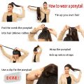 New ponytail curly hair style extension. 