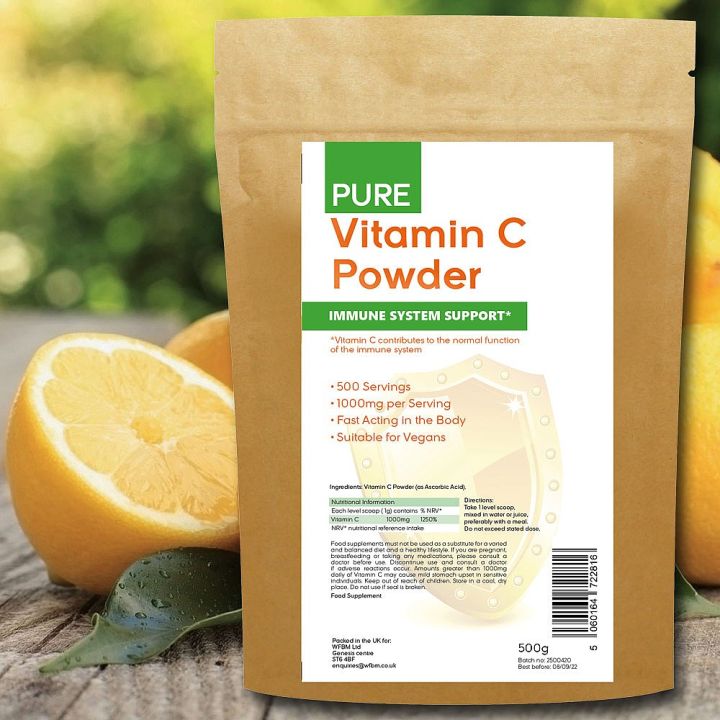 Original Vitamin C L-Ascorbic Powder 100gm