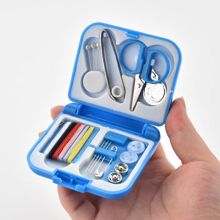 Simple Love Travel Sewing Kit Portable Mini Sewing Box Set Needle Sewing Repair Hand Sewing Sewing Kit for Business Travel