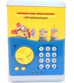 Minions Atm Money Box Safety - Kids Atm Money Bank-Kids ATM-Machine Money Saving Machine Kids-Atm Money Saving Safety Box For Kids-Atm Piggy Bank with Electronic Lock. 